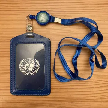 국제연합 United Nations 패스케이스 스트랩