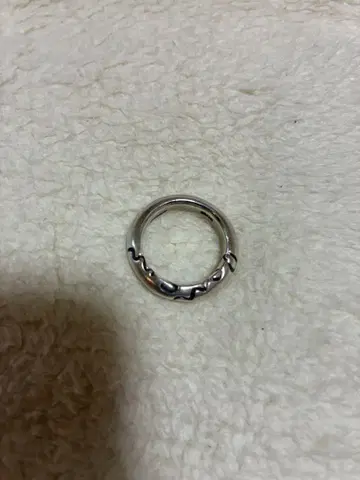 실버 심플 반지