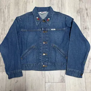 Wrangler 랭글러 자수 데님 자켓