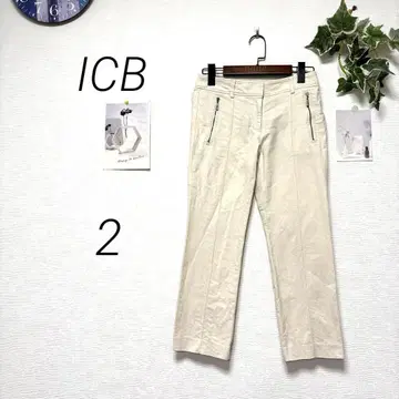 10149 ICB 아이씨비 크롭 팬츠 온워드 카시야마 무지