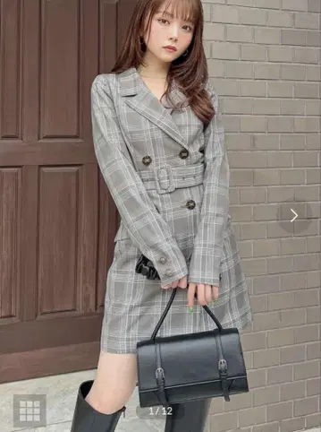 리젝시 테일러드 자켓 원피스