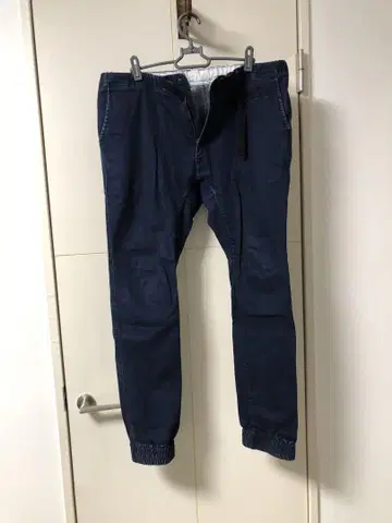 네이비 조거 팬츠