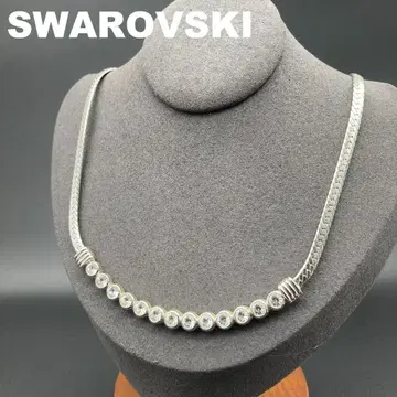 SWAROVSKI 스와로브스키 목걸이 크리스탈 실버