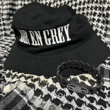 DIR EN GREY 버킷 햇 블랙 해외판