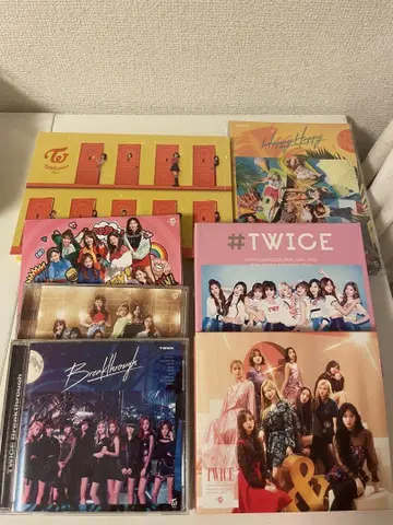 TWICE CD 세트