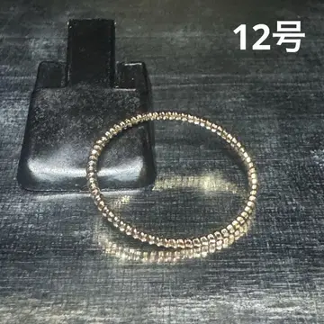 빈티지 패션 반지 골드 14호 밀우치 반지 겹쳐 끼우기