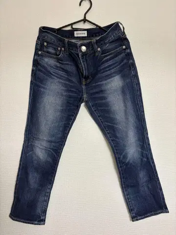 23DENIM 다크 블루 슬림 핏 데님