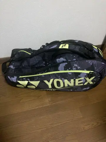 YONEX 테니스 라켓백 6개 카모 패턴