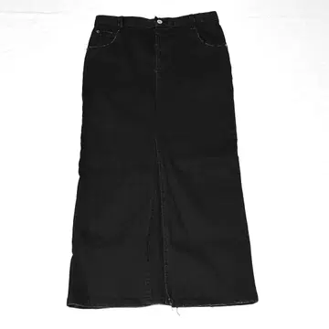 L'Appartement DENIM MAXI SKIRT 블랙 38 M