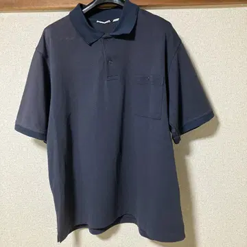 BURLAP OUTFITTER 피케 셔츠 M 네이비