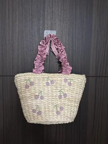 체리 메이즈 프릴 핸들 카고백 Maison de FLEUR