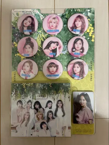 twice twice3 CD + 캔뱃지 + 트레카 세트