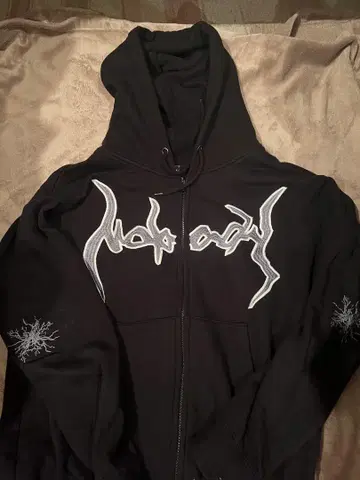 Napalm Death 블랙 후드티 M 사이즈