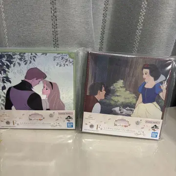 제일복권 F상 미니 캔버스 보드 백설공주 오로라 공주 디즈니 프린세스