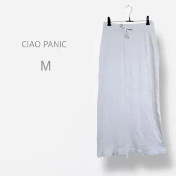 [ CIAO PANIC TYPY ] 롱 타이트 리브 니트 스커트 허리밴딩