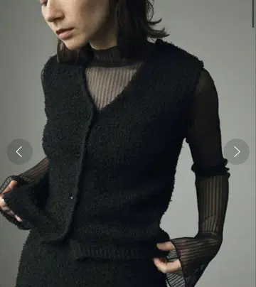 [ 미사용에 가까움 ] anuke Knotyarn Knit Vest