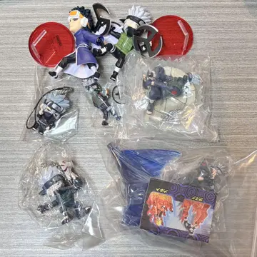 NARUTO 나루토 하타케 카카시 우치하 오비토 피규어 인형 7세트