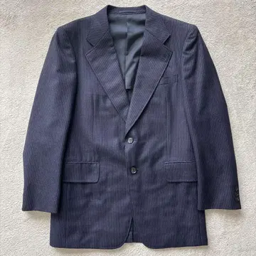 빈티지 핀스트라이프 테일러드 자켓 남성용