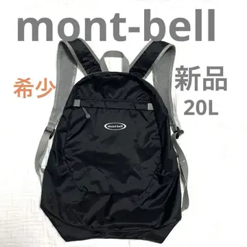 단종 인기 색상 새상품 montbell 몽벨 포켓터블 데이팩 20L 블랙