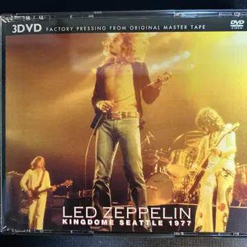 무료배송 LED ZEPPELIN 1977 JULY 17 3DVD