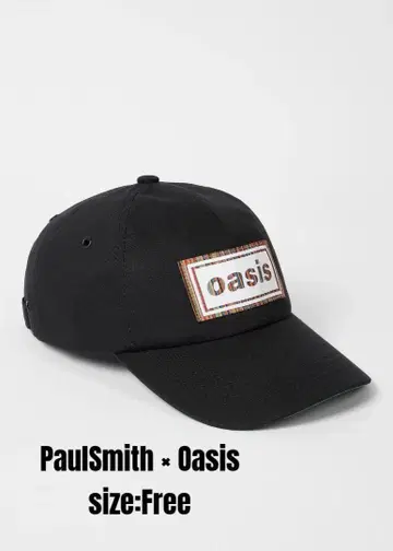 Paul Smith x Oasis 시그니처 스트라이프 로고 캡