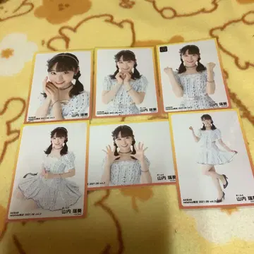 AKB48 야마우치 미즈키 2021.08 넷샵 한정판 사진 5장 세트