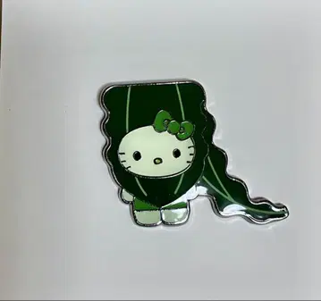 해조 키티 핀 배지 [ 네이비 ]