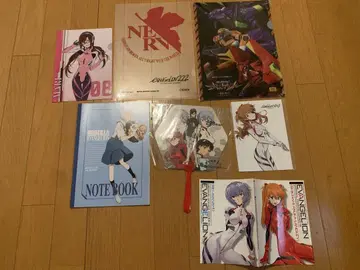 에반게리온 클리어 파일 노트 부채 세트