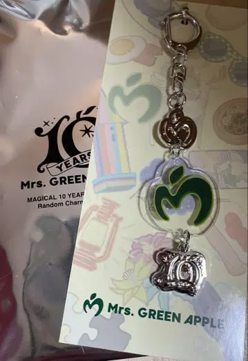 Mrs. GREEN APPLE POP업 랜덤 참 로고