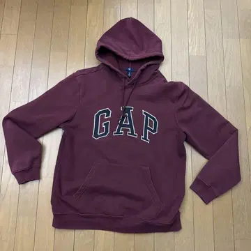 GAP 버건디 후드티 M 사이즈