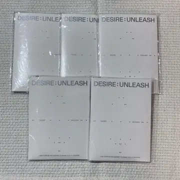 ENHYPEN DESIRE:UNLEASH weverse album 미개봉