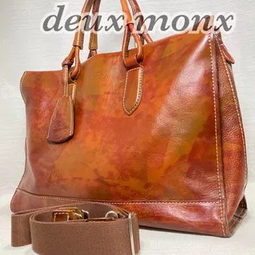 레어 듀몬크스 비즈니스 백 브리프 케이스 가죽 천연 가죽 올 패턴