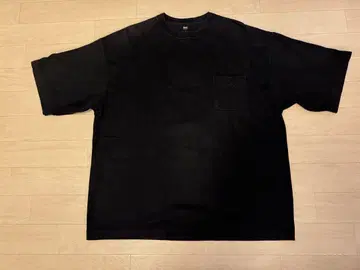 RHC 블랙 와이드 핏 T셔츠 XL 사이즈