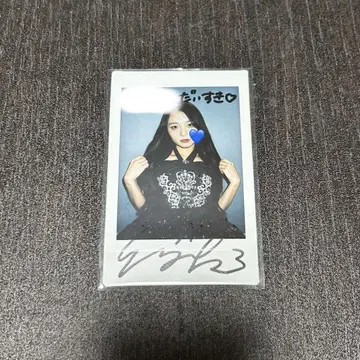 CANDYTUNE 키리하라 미즈키 생일 기념 특별 사인 폴라로이드