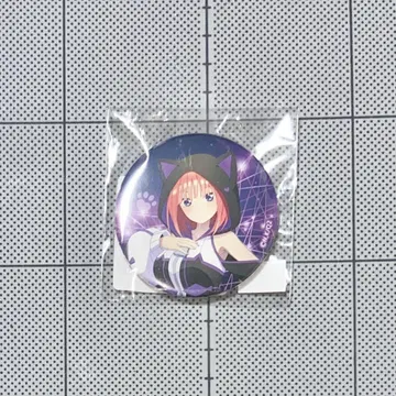 5등분의 신부 TSUTAYA 나카노 니노 Vtuber 캔뱃지