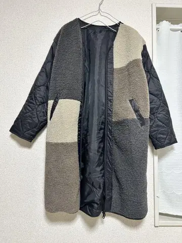 Burete Club 노카라 보아 자켓 그레이 계열
