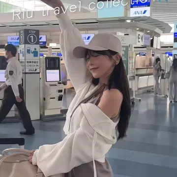 Riu 로고캡 Flora logo cap 리우