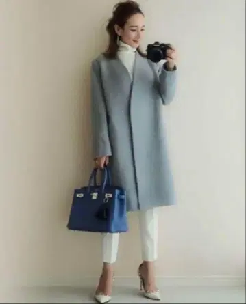 플라스테 노카라 코트 M 사이즈