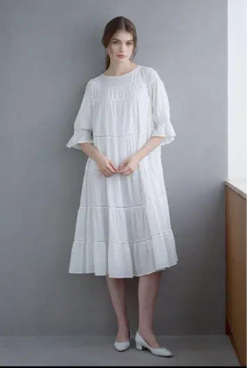 Merlette 마레트 Paradis (화이트) XXS 원피스