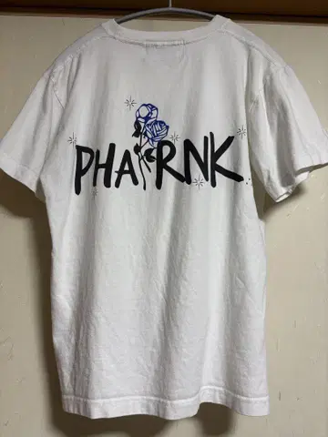 PHATRNK 로고 T셔츠 화이트