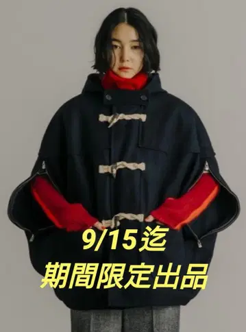 판매 종료 파세타즘 울 서클 케이프 2025AW