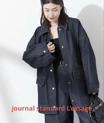 저널 스탠다드 L'essage 데님 워크 자켓