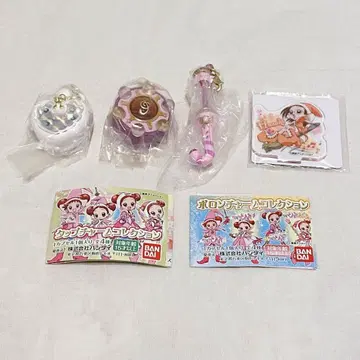 오쟈마녀 도레미 탭 참 폴로 참 아크릴 미니 하즈키 4개 세트