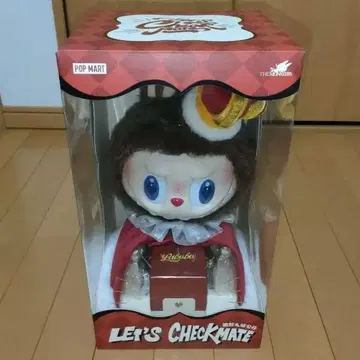 새상품 POP MART Let's Checkmate 봉제 인형 라브브