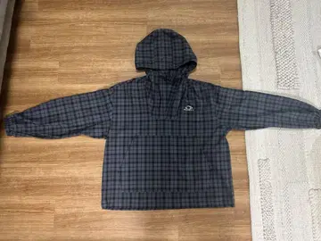 9090 Heisei Logo Check Cotton Anorak