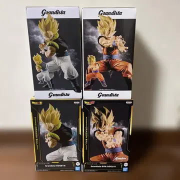 드래곤볼 Grandista 피규어 4체 세트