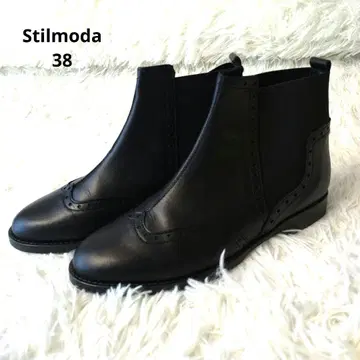 스틸모다 사이드 고어 숏부츠 이탈리아제 블랙 38