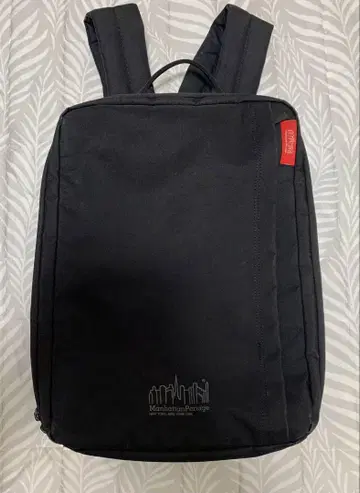Manhattan Portage 블랙 백팩