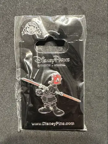 Disney STAR WARS 도널드 덕 다스 몰 핀 배지