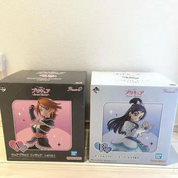 프리큐어 제일복권 A상 B상 블랙 화이트 피규어 세트